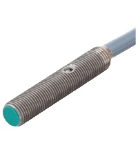 Pepperl&plus;Fuchs Inductive Proximity Stainless Steel Barrel Sensor; 5mm; Embeddable; 10-30VDC; NO; PNP; 0.3m Potted Cable w/ M8 Connector